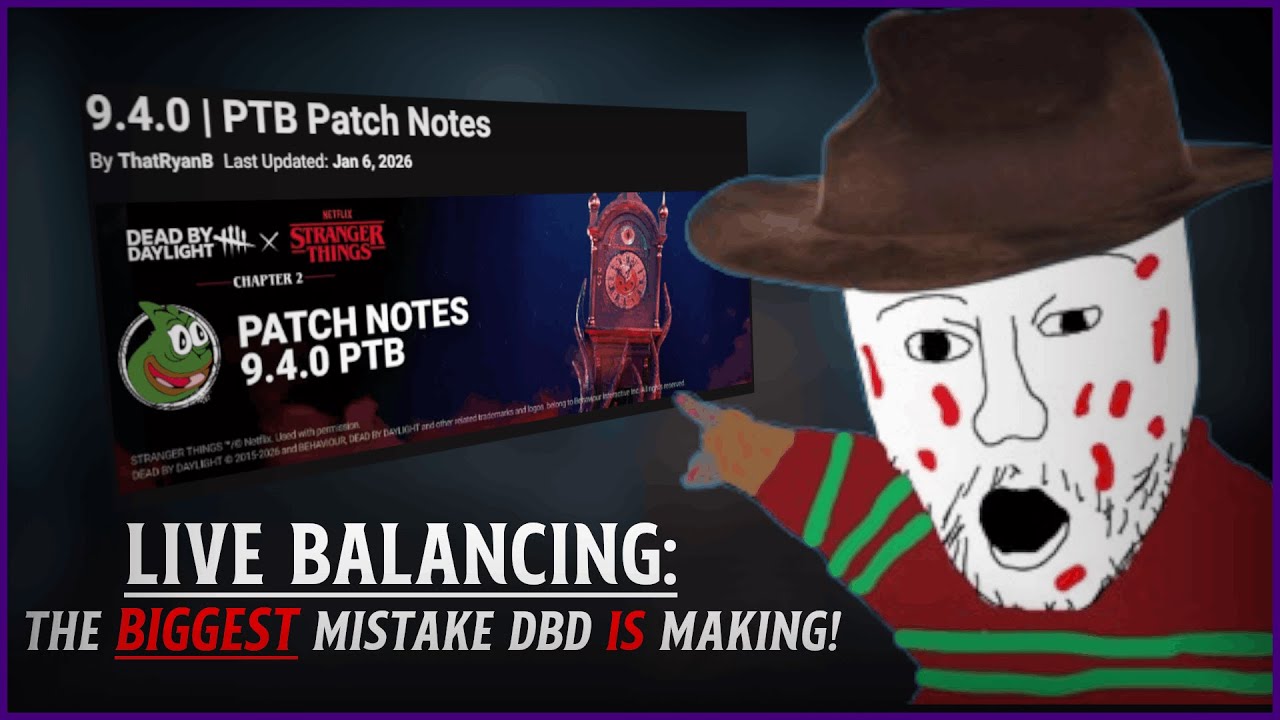 DbD's Balancing Is Concerning ...