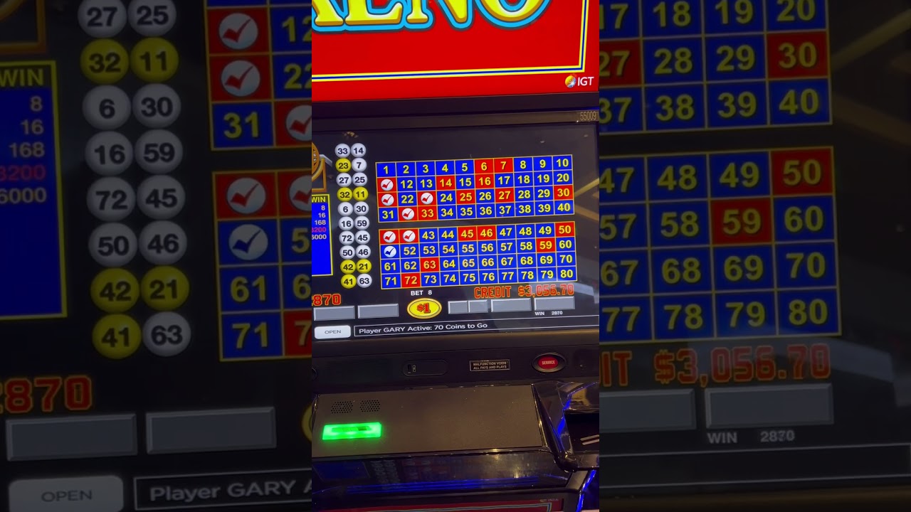 6/7 keno hand pay jackpot #casino #gambling #jackpot #win