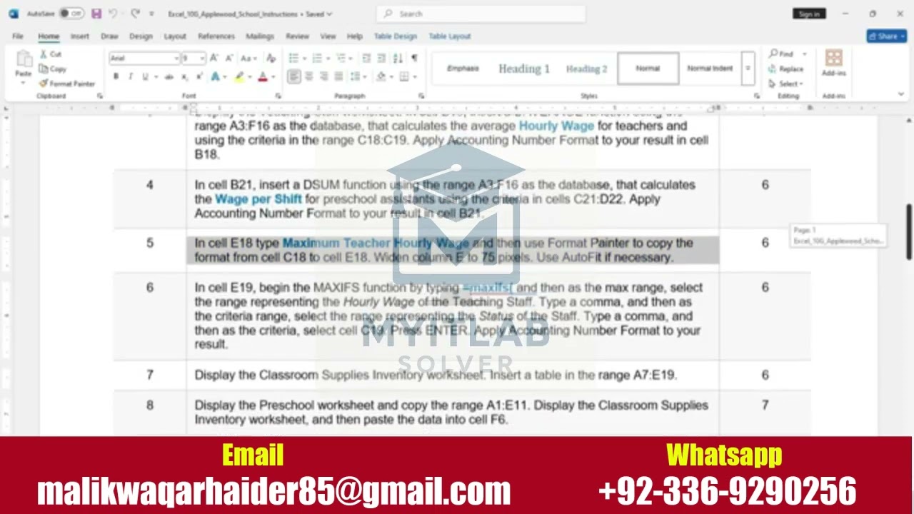 Excel 10G Applewood School || Excel 10G Applewood School || 100  Grades