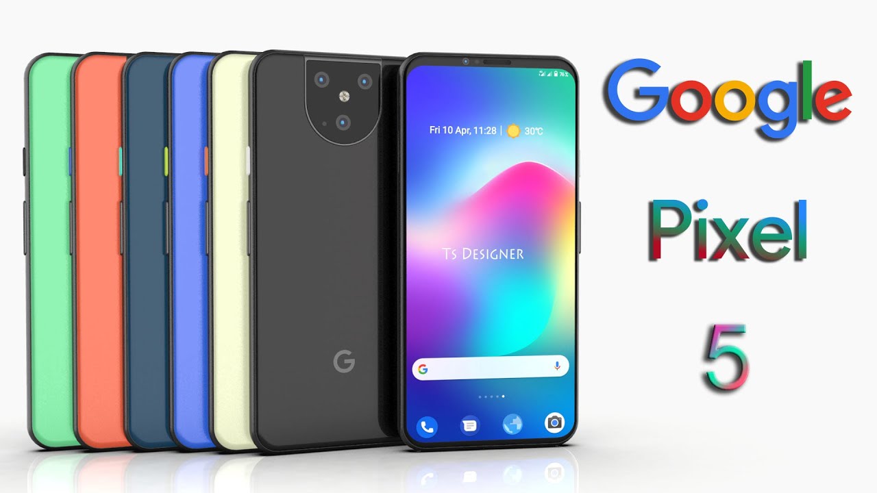 Google Pixel 5 Trailer Concept Design Official introduction,