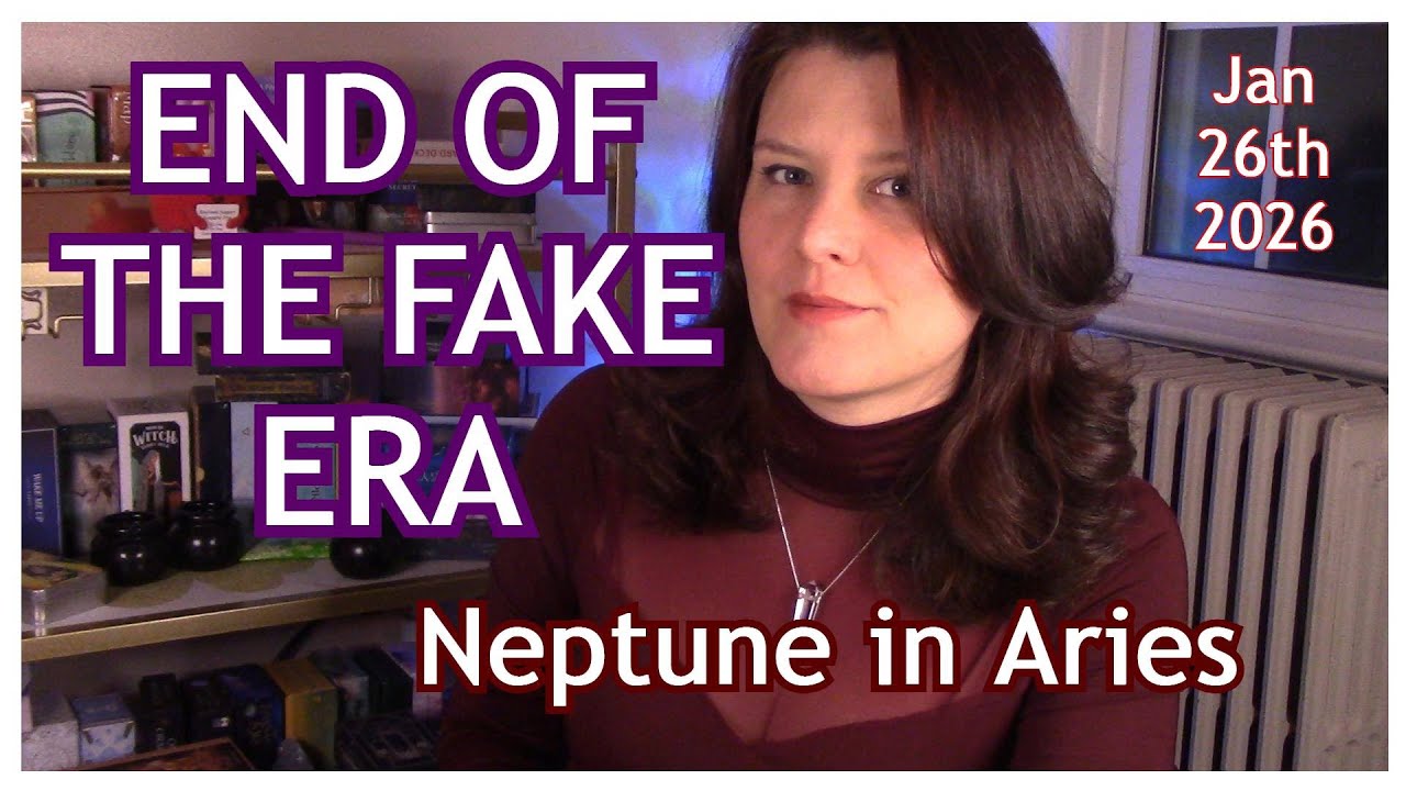 You are about to get your shit together because Neptune enters Aries 2026 & Raw authenticity wins.