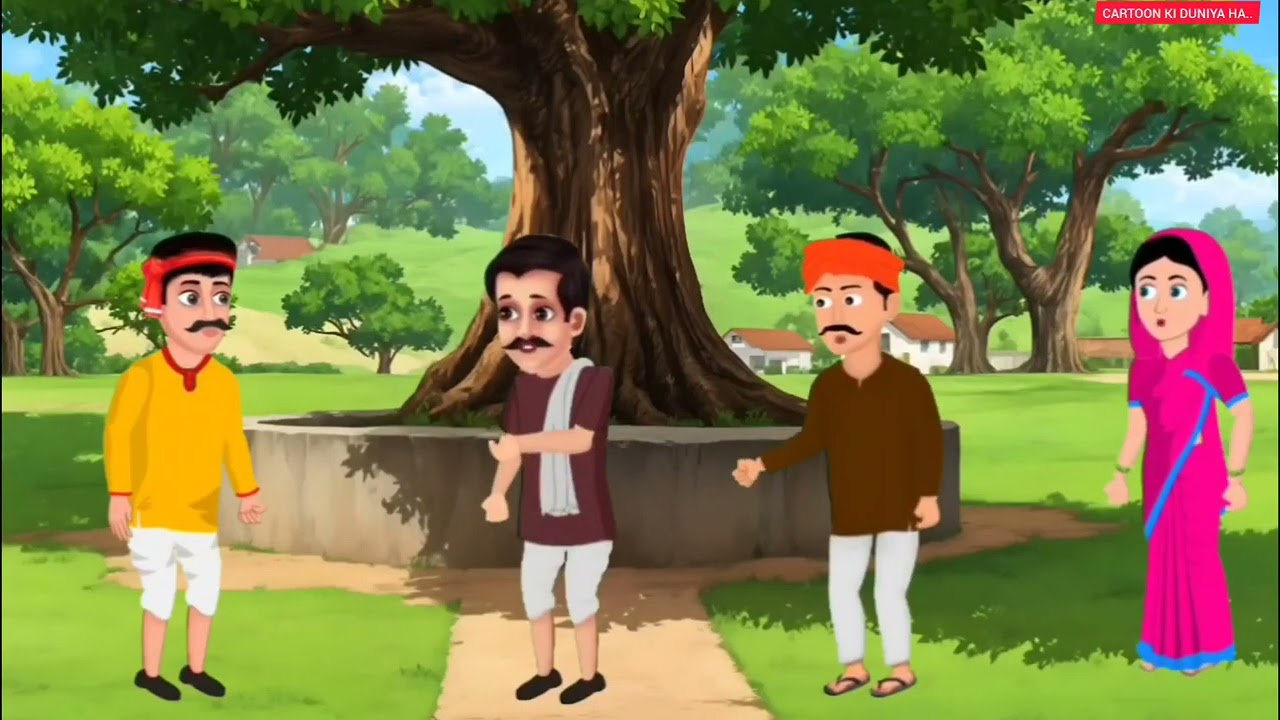 मिट्टी से जुड़ा सपना एक किसान ने सफल खेती🌾🌾 की#kahani #cartoon #cartoonstory 