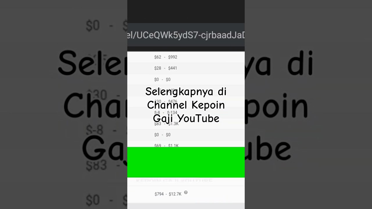 Amazing🤑😱!!! Gaji YouTube Kubiler Terbaru #gajiyoutuberpemulaterbaru #tranding #kubiler #gaji