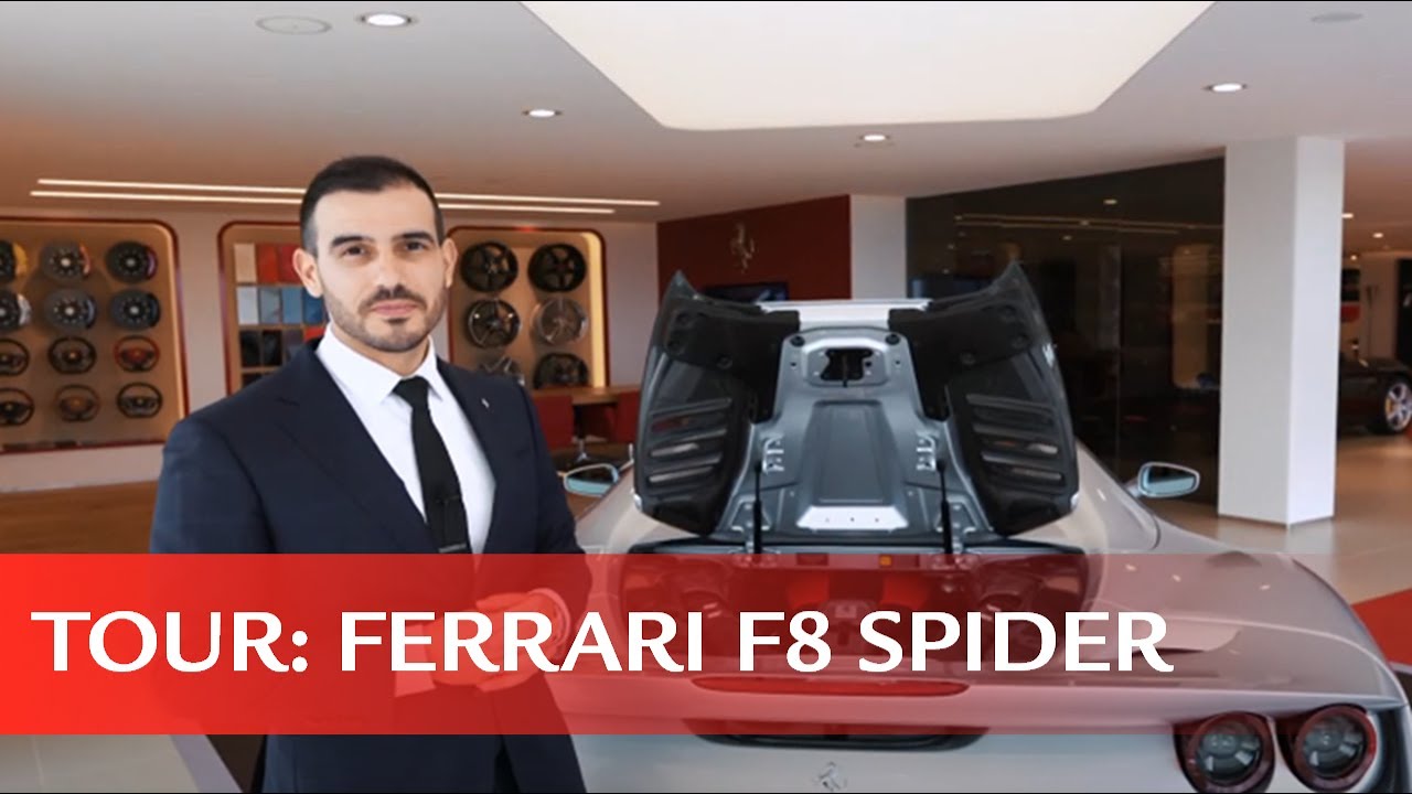 Tour the Ferrari F8 Spider presented by Rocco Mammone