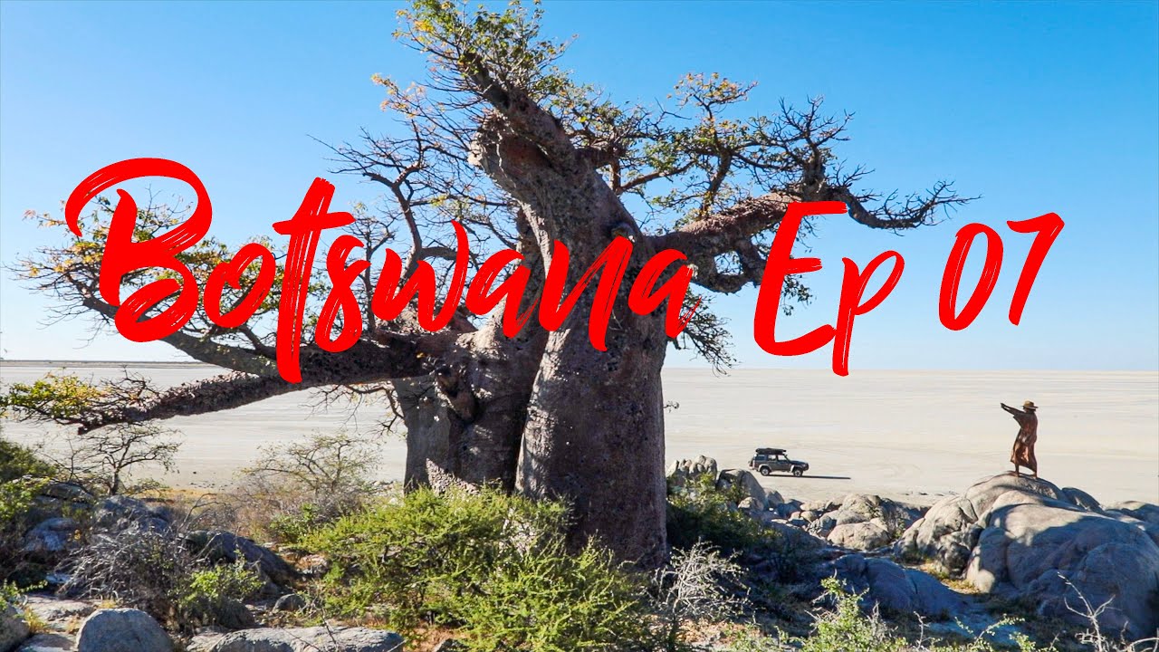 Botswana Ep 07 Makgadikgadi Pan - Kubu Island - Mystical Baobabs & remarkable Archeological find