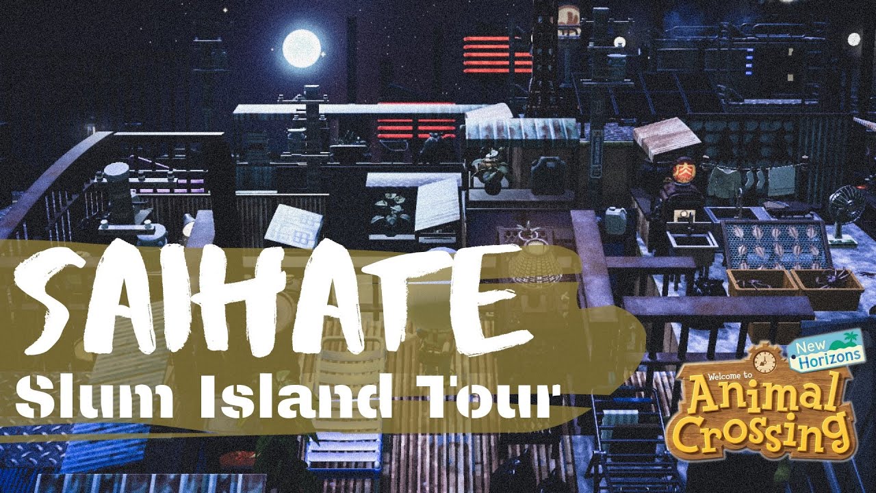 Trashcore Dream Tour 3: Saihate Slum Island by Taku Animal Crossing New Horizons