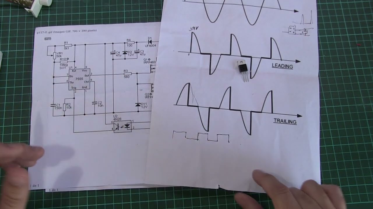 El mejor dimmer 220v para LED, diseño, armado y pruebas. parte 1 de 2