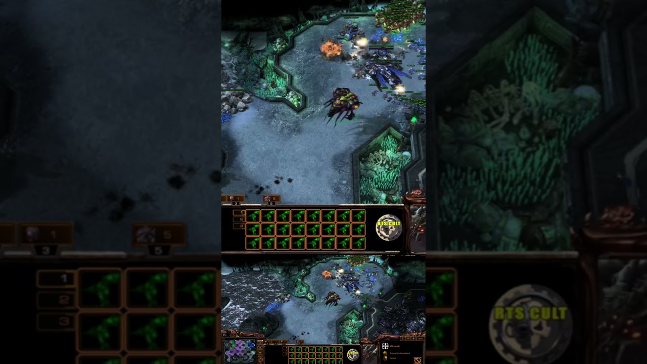 Mutalisk swarm vs Terran #gameplay #games #gaming #starcraft2 #zergvsterran #blizzardgames