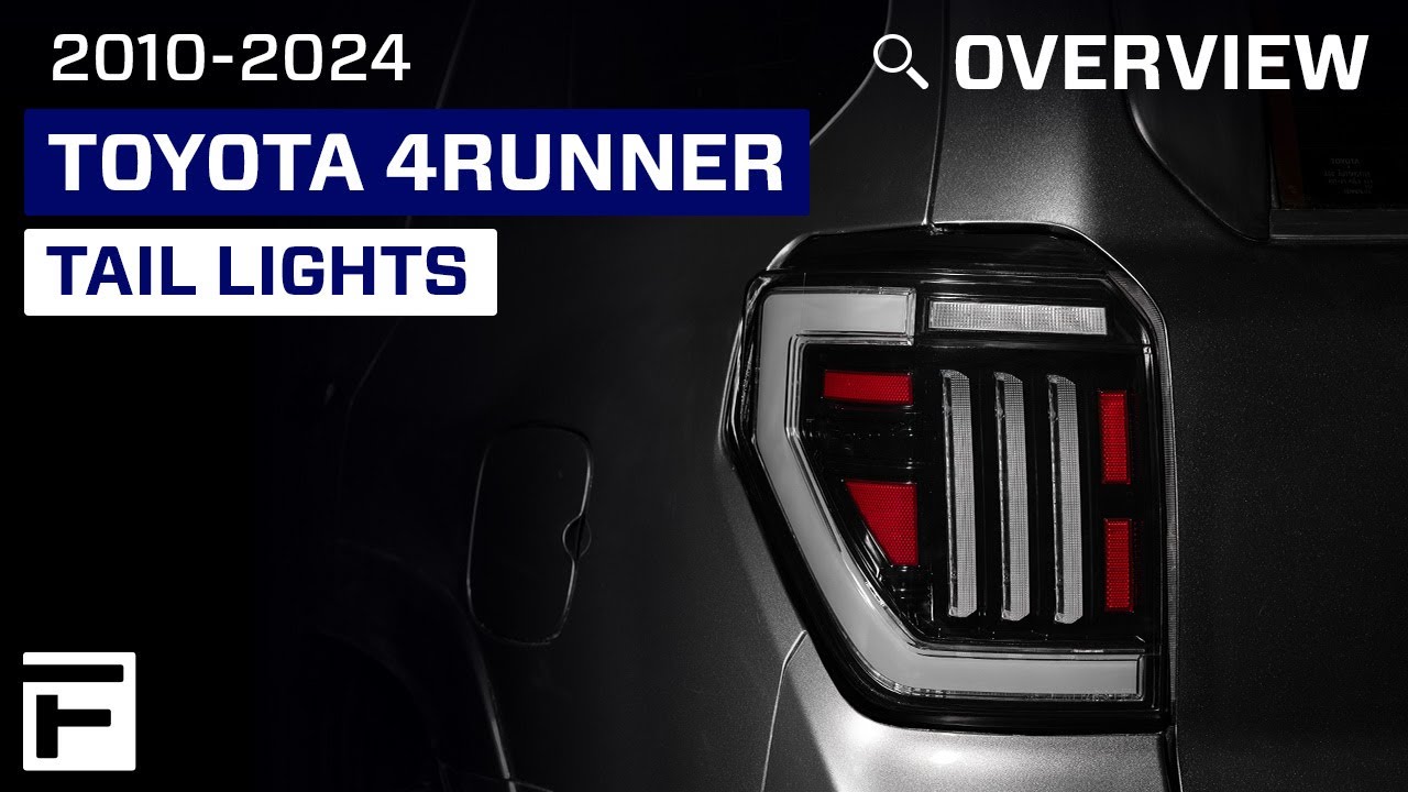 New LED Tail Lights for the 2010–2024 Toyota 4Runner | FORM Lighting