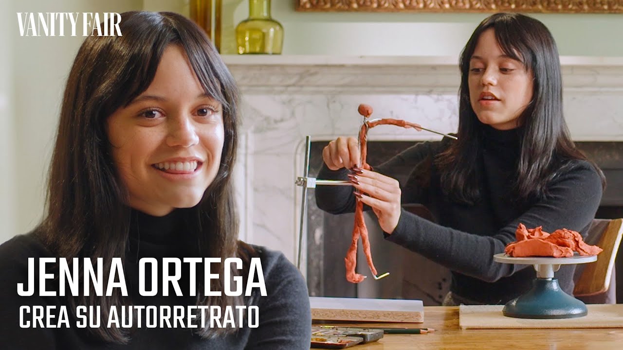 Jenna Ortega crea su autorretrato (y responde a las preguntas más personales) | Vanity Fair España