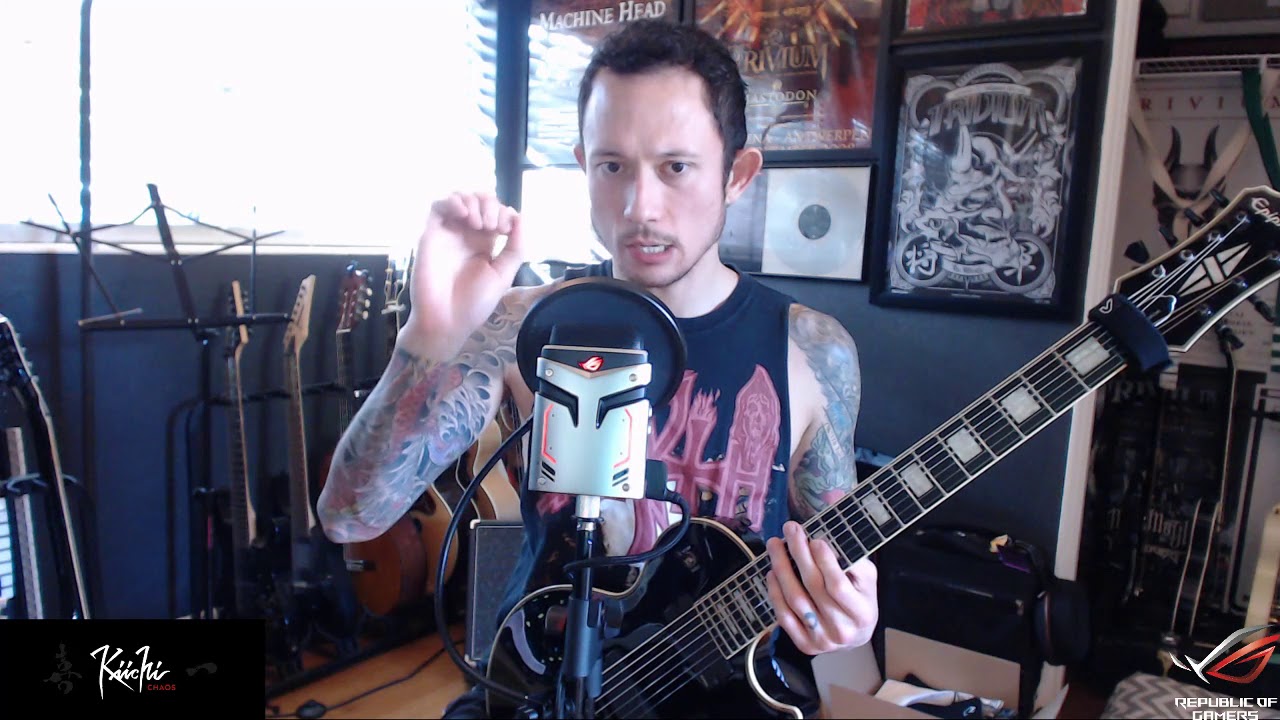 Trivium Matt Heafy Live Twitch Guitar Clinic