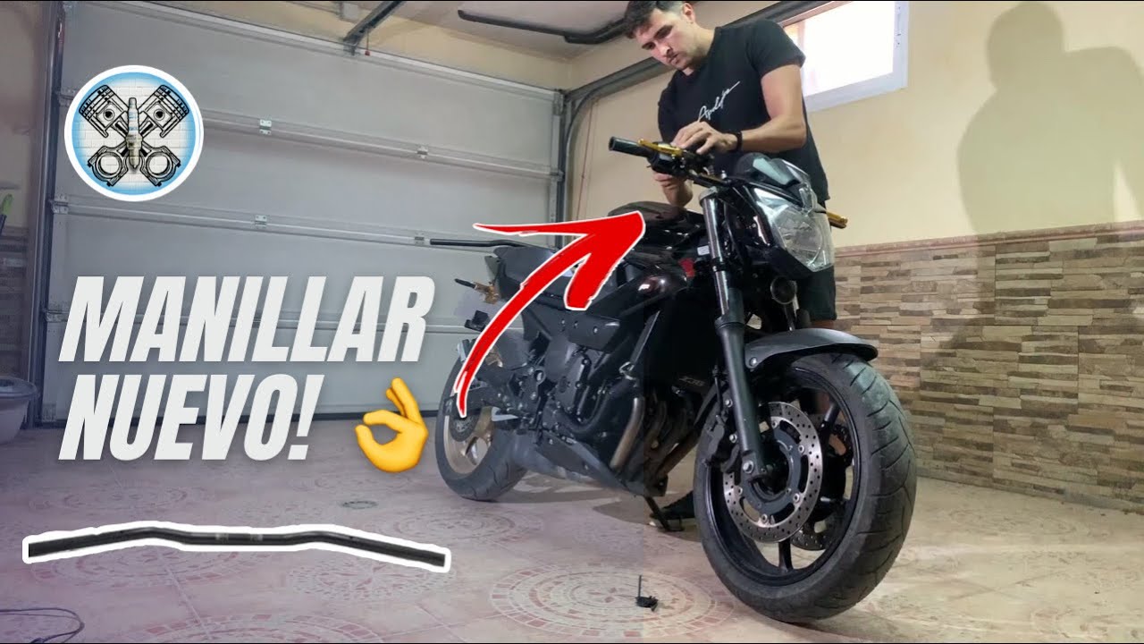 ✅ como CAMBIAR el MANILLAR de la moto YAMAHA XJ6