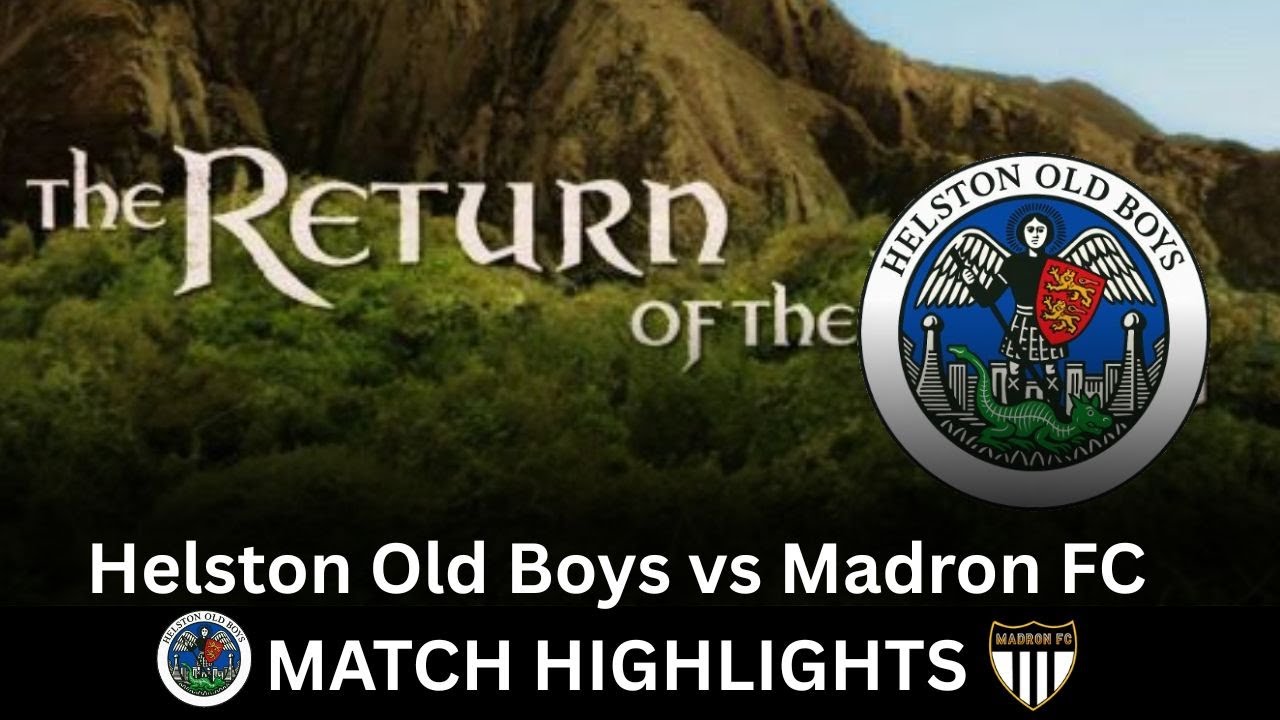 Helston Old Boys vs Madron FC - Match Highlights (Div 4 West)