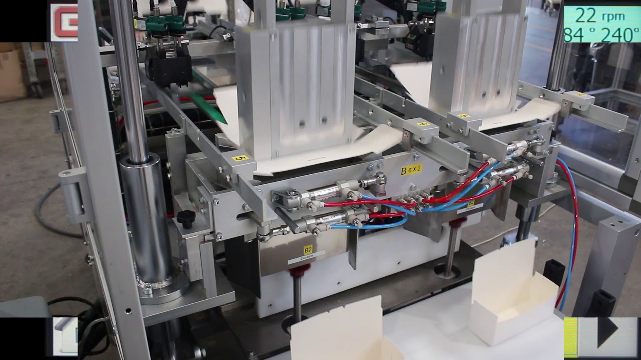 Forming machine for carton-tray mod. FS