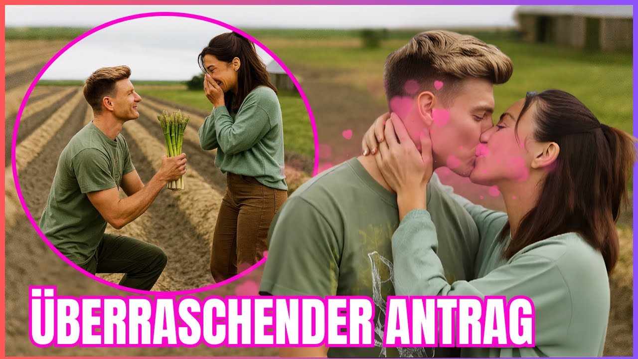 „Mitten im Garten: Friedrich überrascht Laura mit einem emotionalen Heiratsantrag!“