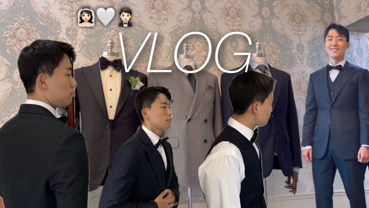 vlog:) 예복 투어 vlog🤵🏻 • 청담 맞춤 정장 • 라레토 • 디바인핸즈 • 청담 맛집 • 페어링룸