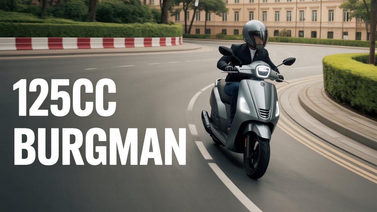 Essai complet Suzuki Burgman 125 : est-ce le scooter urbain idéal?
