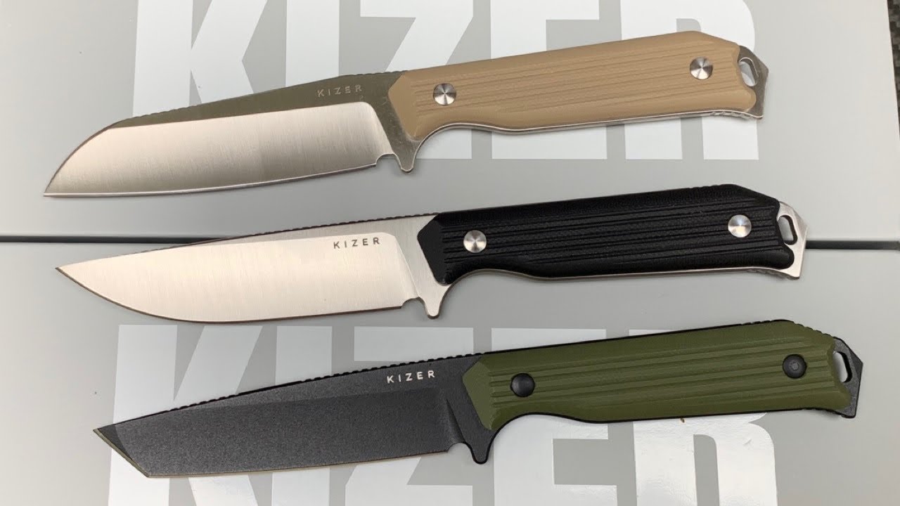 Kizer Begleiter Fixed Blade Knives !  AEB-L  and great quality !