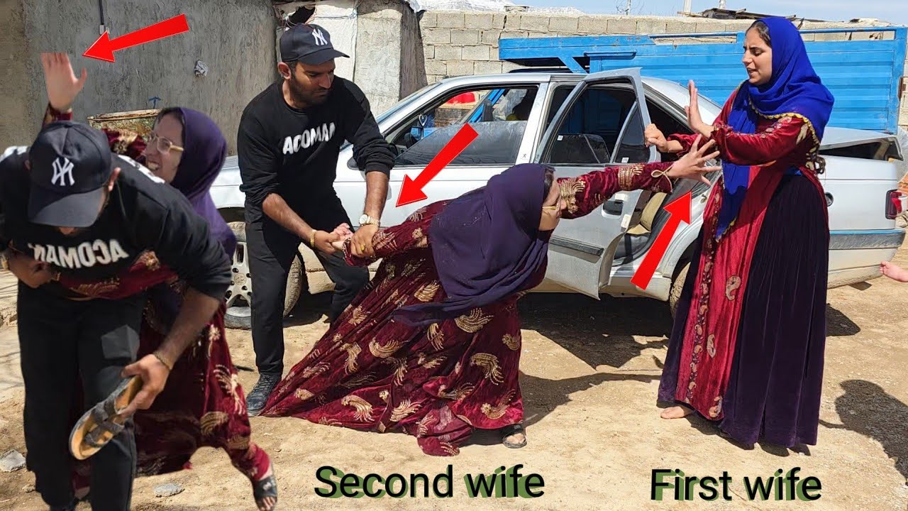The second wife's brutal attacks upon the arrival of the first wife