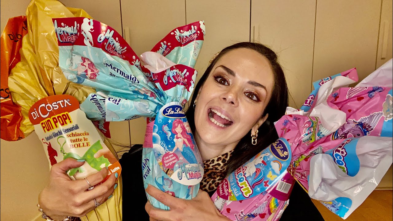 APRO UOVA di PASQUA 2022 LOW COST 🐣💕🧜&zwj;♀️🦄 #uovadipasqua #unboxing #unboxingvideo #pasqua #2022