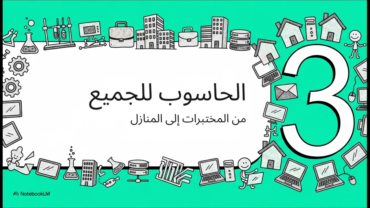 رحلة الحاسوب  من المعداد إلى الذكاء الاصطناعي