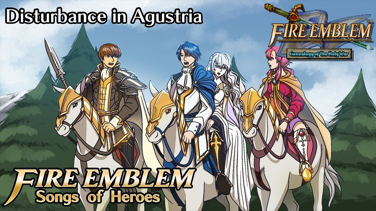 Disturbance in Agustria WITH LYRICS - Fire Emblem: Songs of Heroes