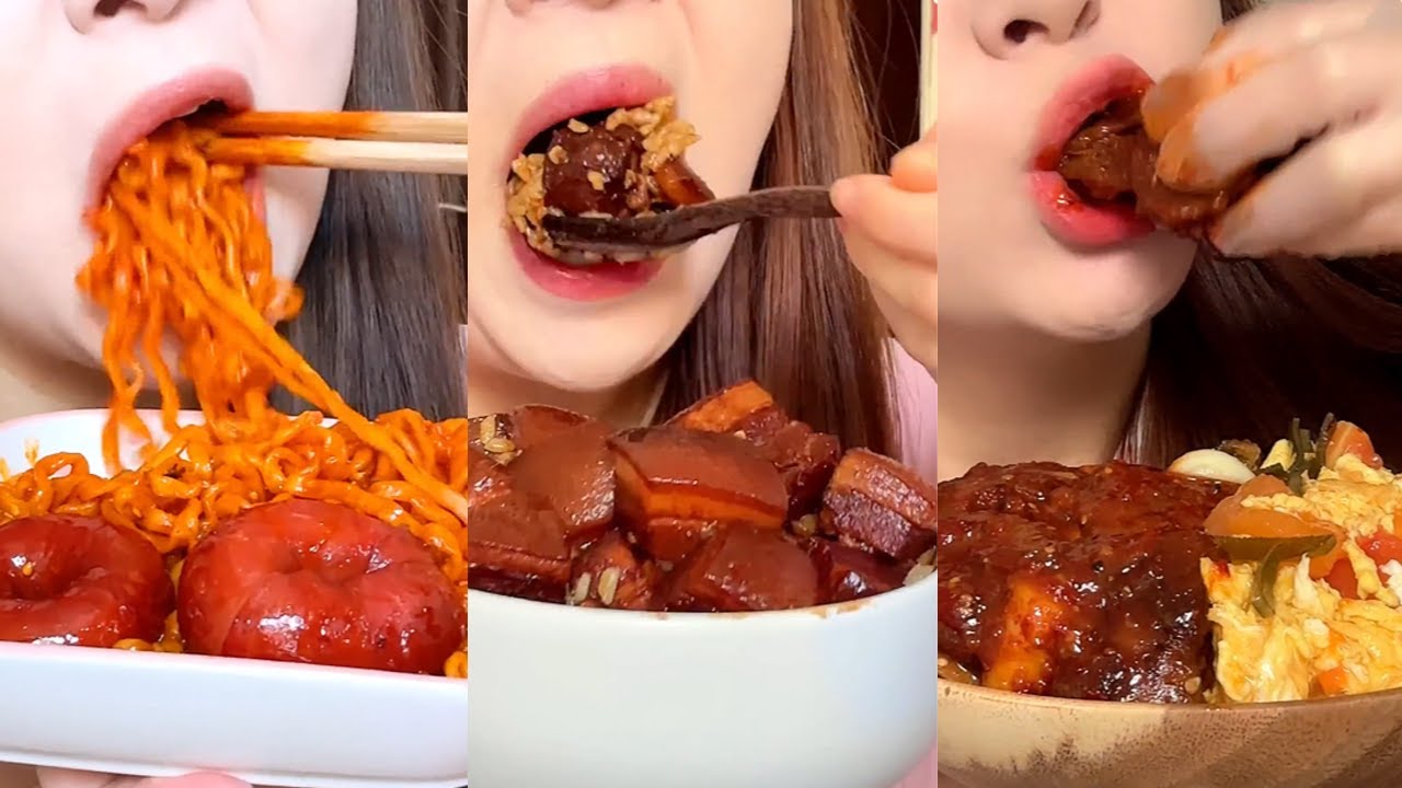 Niuniu's eating broadcast collection is coming. Niuniu eats fragrant food