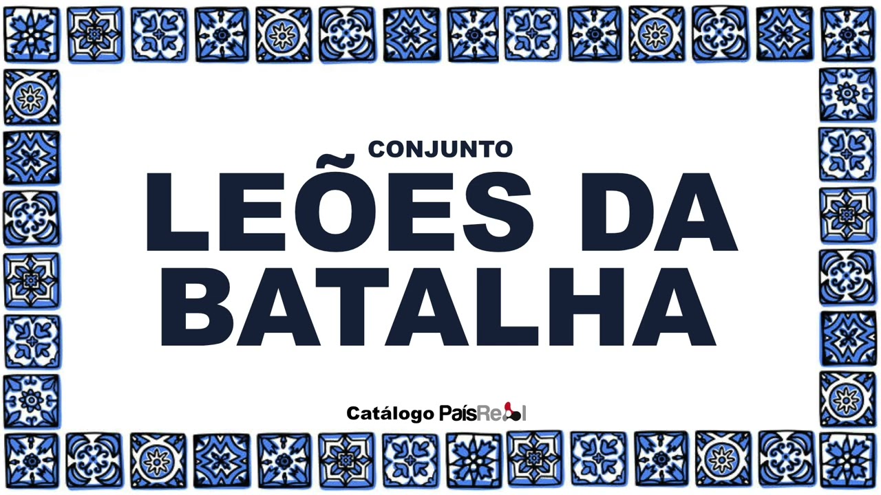 Conjunto Leões Da Batalha - Coleção