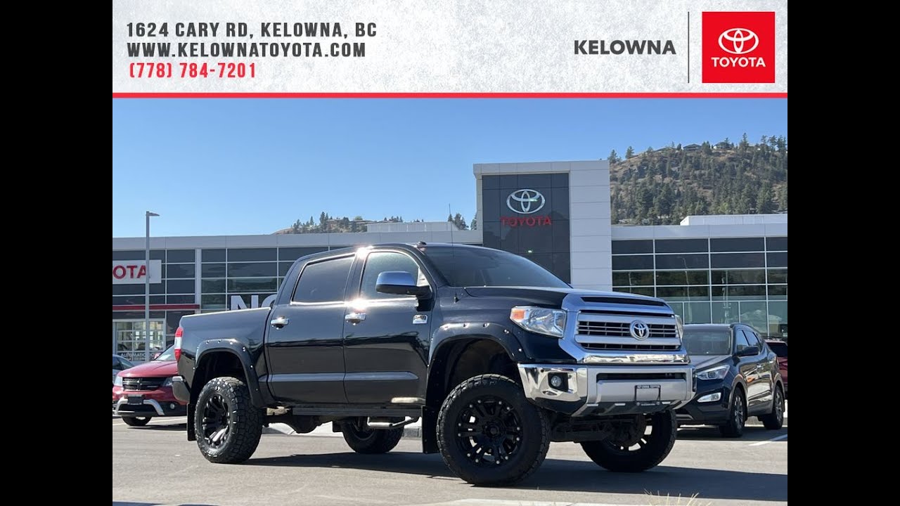 Black 2014 Toyota Tundra 1794 Edition | Lifted | Navigation | Backup Camera | Bluetooth | Satellite