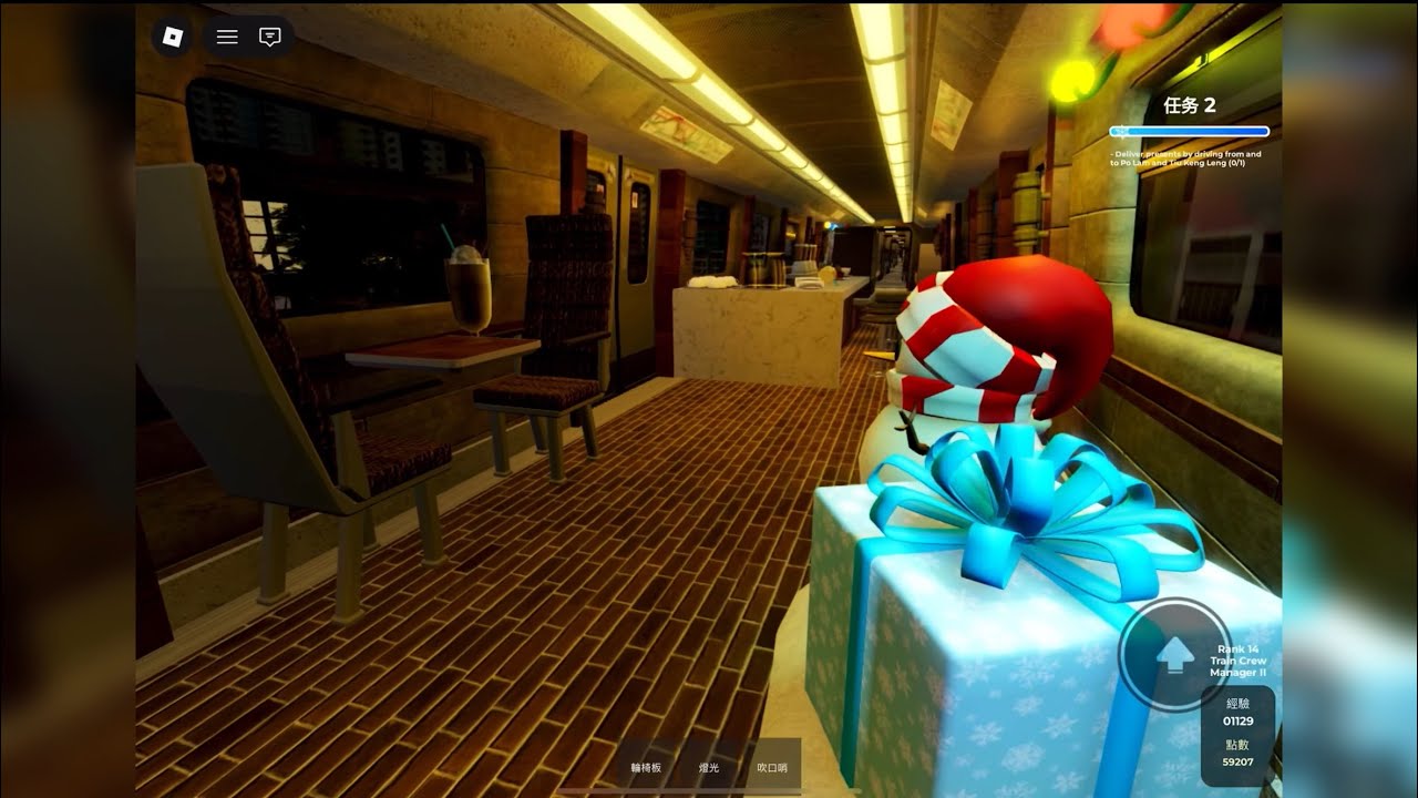 【新年快樂、聖誕k-train！】新年快樂恭喜發財！聖誕節快樂🎄，觀塘線 觀塘～藍田，偶遇聖誕k-train ！整台列車都是 聖誕節的裝飾！超有氣氛的感覺！第二集