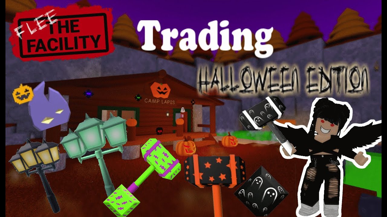 Trading in Flee: Halloween Edition!! (Flee the Facility Roblox)