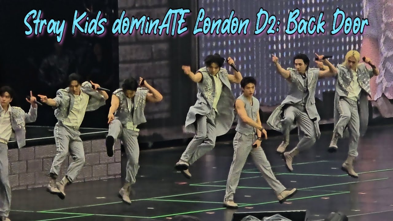 250719 Stray Kids [dominATE London] Day 2: Back Door