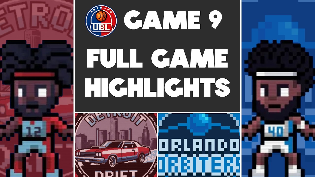 DRIFT at ORBITERS | Game 9 | UBL Season 1