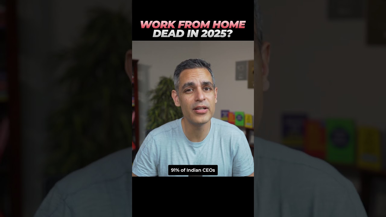 Is Work From Home DEAD in 2025?! | Warikoo Careers #shorts