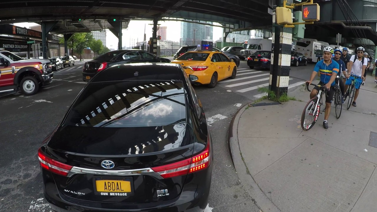 July 20, 2017 NYC Car accident on Queens Boulevard & Skillman Avenue