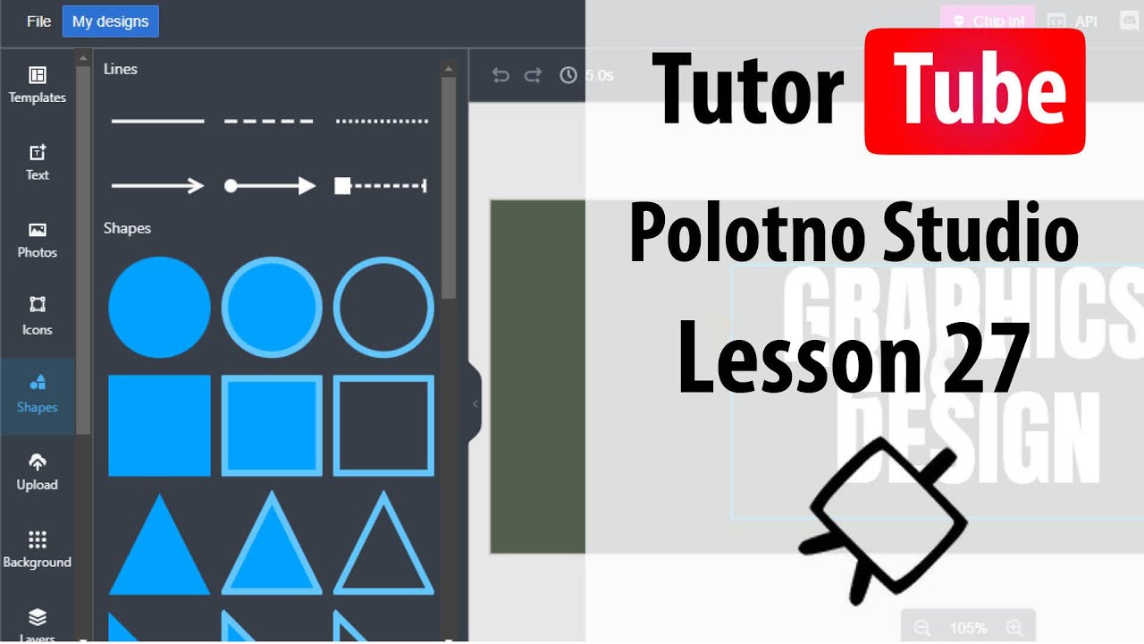 Polotno Studio - Lesson 27 - Resizing, Rotating and Rename Layers