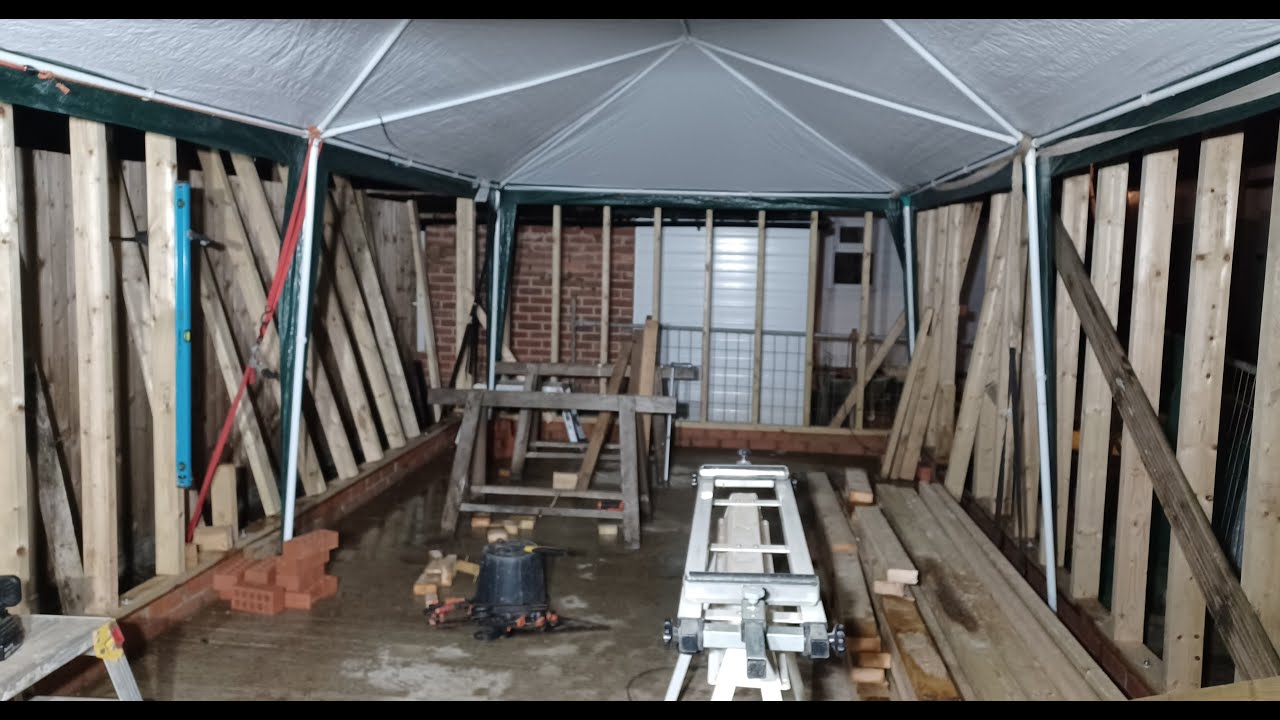 MODEL RAILWAY LAYOUT SHED BUILD PART 8