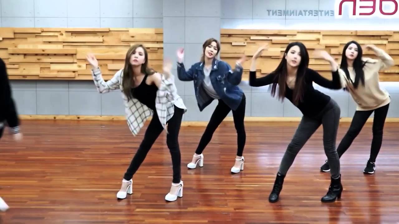 FIESTAR 'Mirror' mirrored Dance Practice