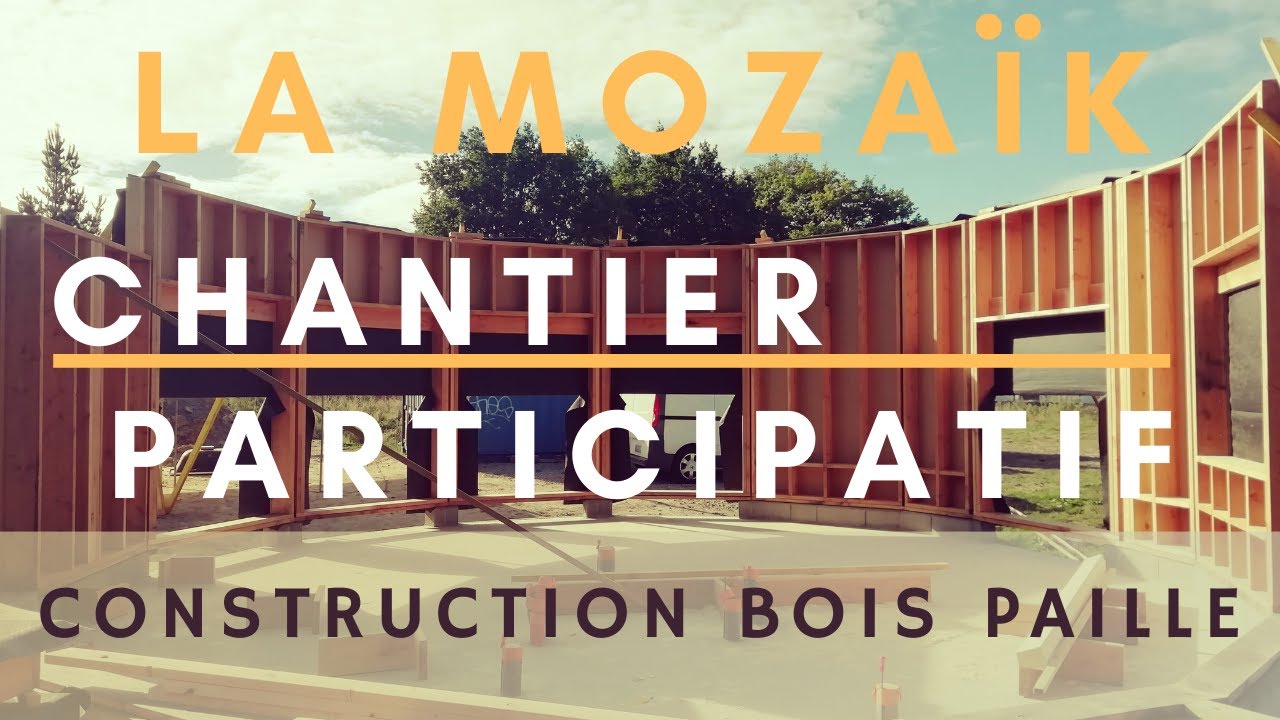 La Mozaïk / Construction Bois Paille / Ossature Bois
