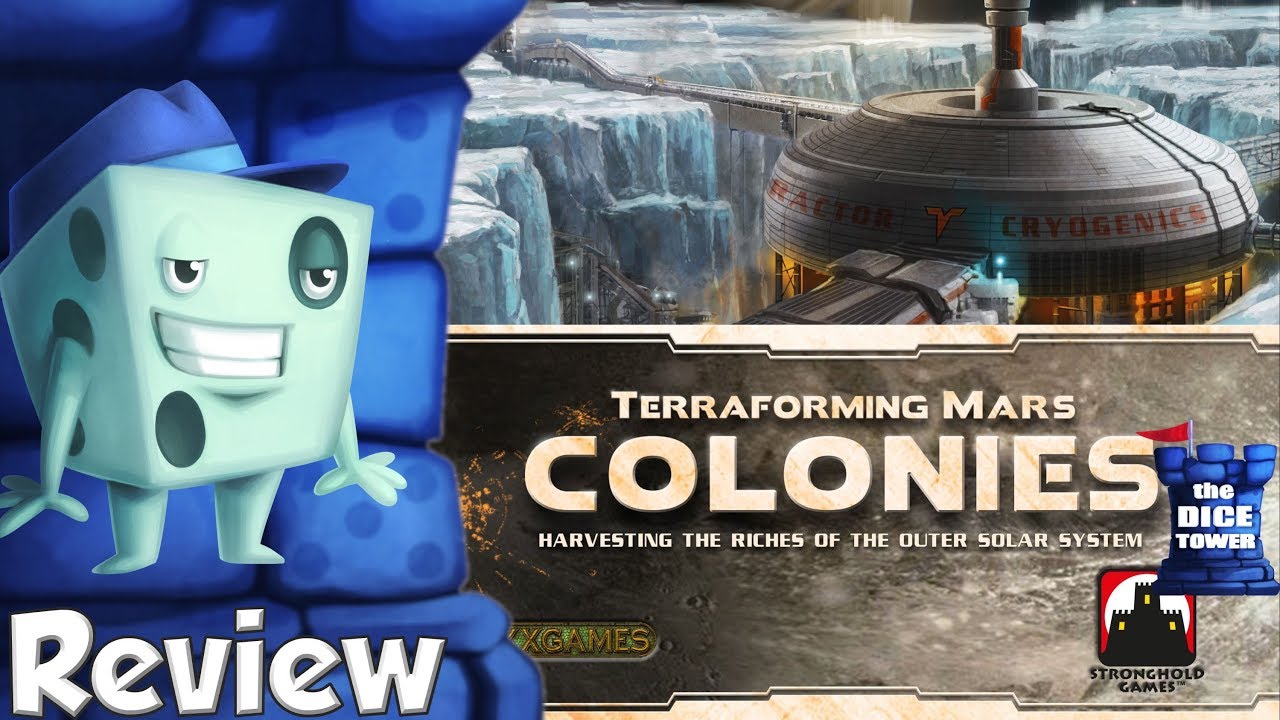 Terraforming Mars: Colonies Review - with Tom Vasel