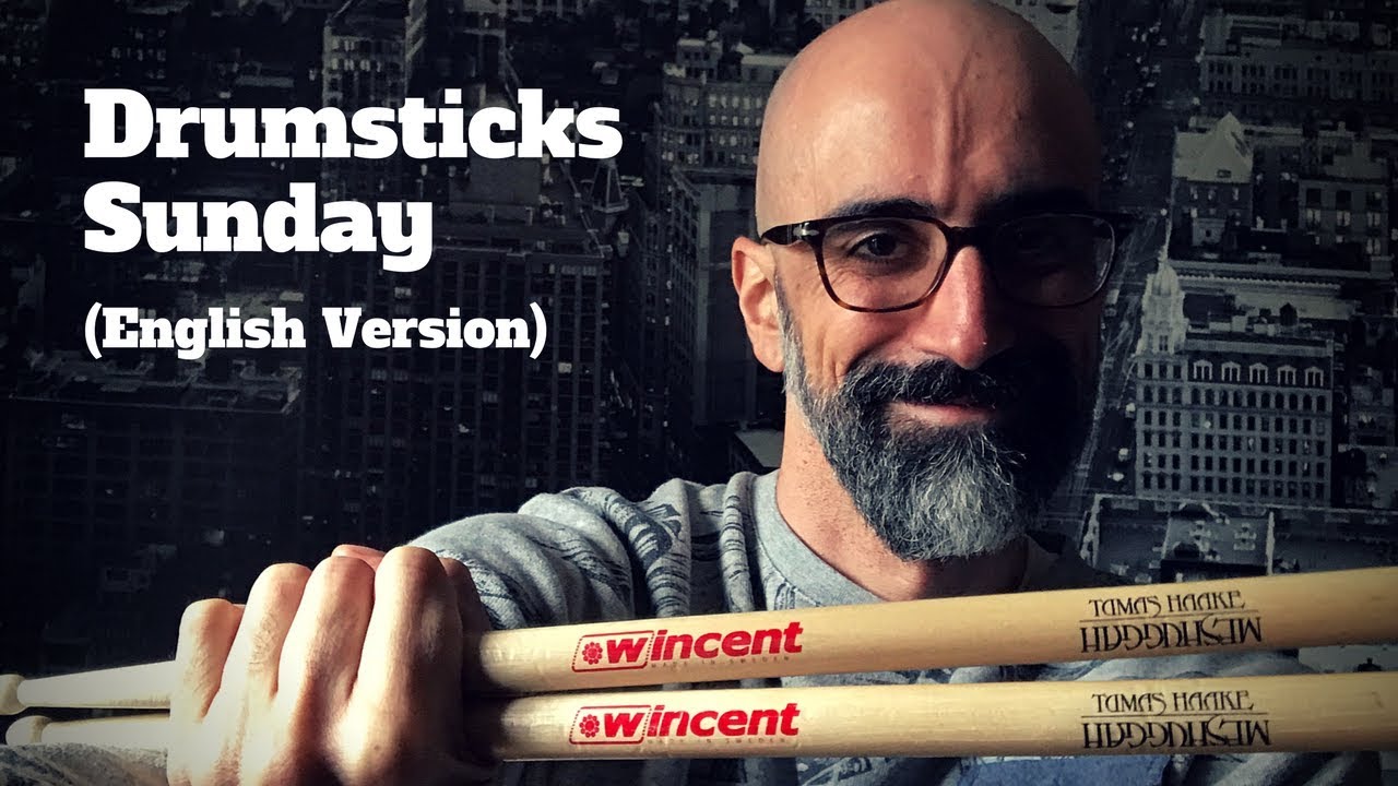 Drumsticks Sunday (Week 56): Wincent Signature Tomas Haake - English Version