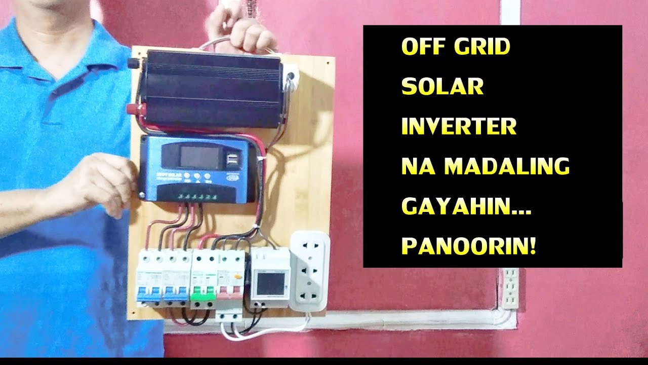 PAANO MAG INSTALL NG BASIC OFF GRID SOLAR POWER SA BAHAY