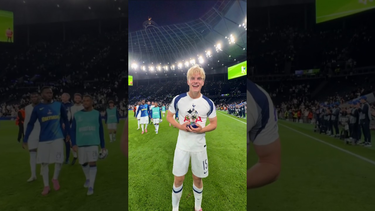 LUCAS BERGVALL: PLAYER OF THE MATCH: Tottenham 1-0 Villarreal
