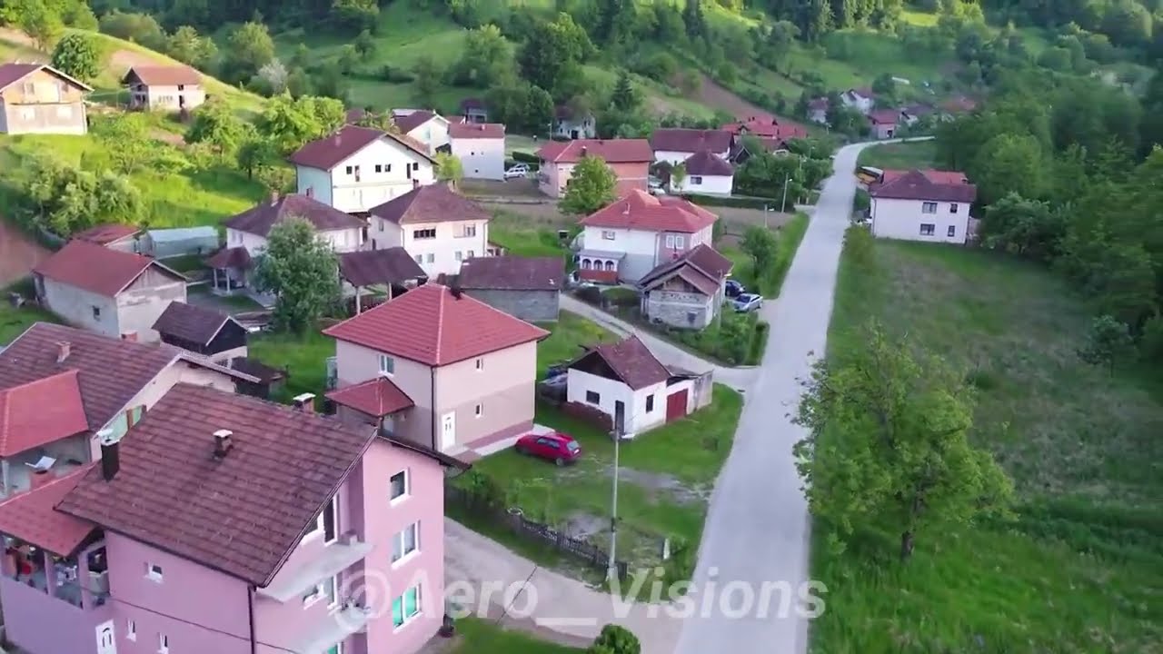 Karadaglije prije i tokom radova na Autoputu