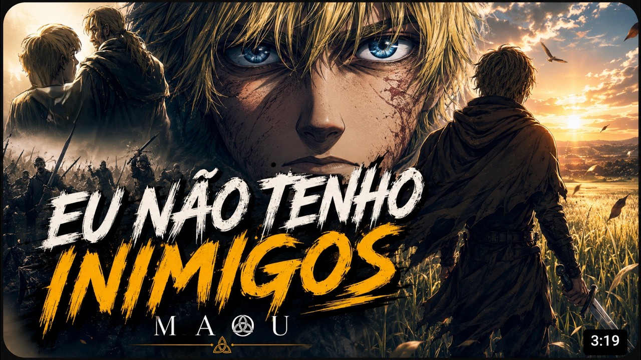 THORFINN (Vinland Saga) – EU NÃO TENHO INIMIGOS | Anime Rap (Maou)
