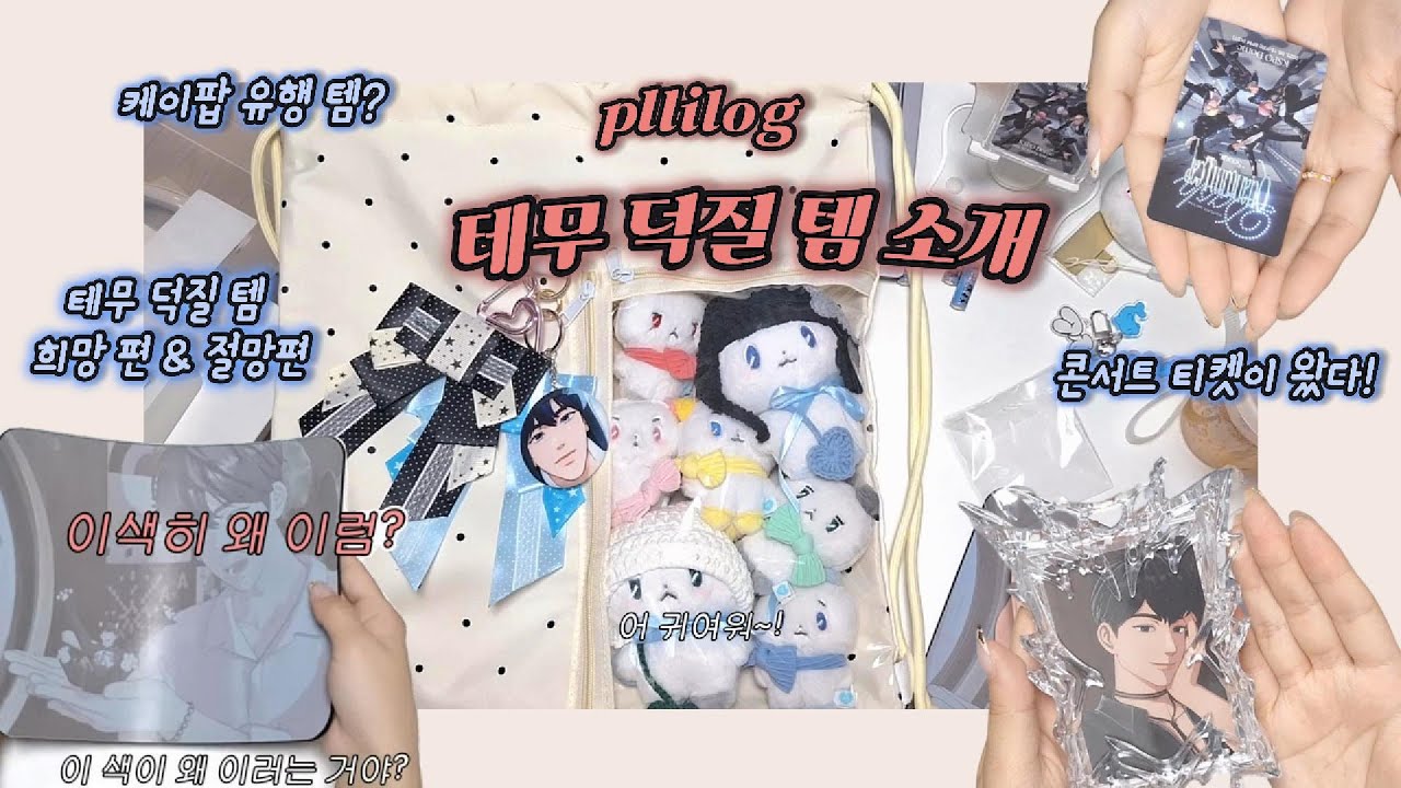 (플리로그) 붐업👍과 붐따👎가 공존하는 테무 덕질 템 소개! + 플레이브 콘서트 준비하기! | 테무깡