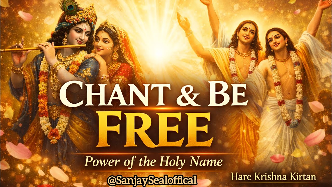 CHANT & BE FREE | Power of the Holy Name | Hari Nam Sankritan | @SanjaySealoffical 
