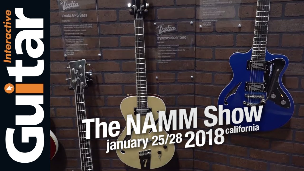 NAMM 2018 | Italia Guitars