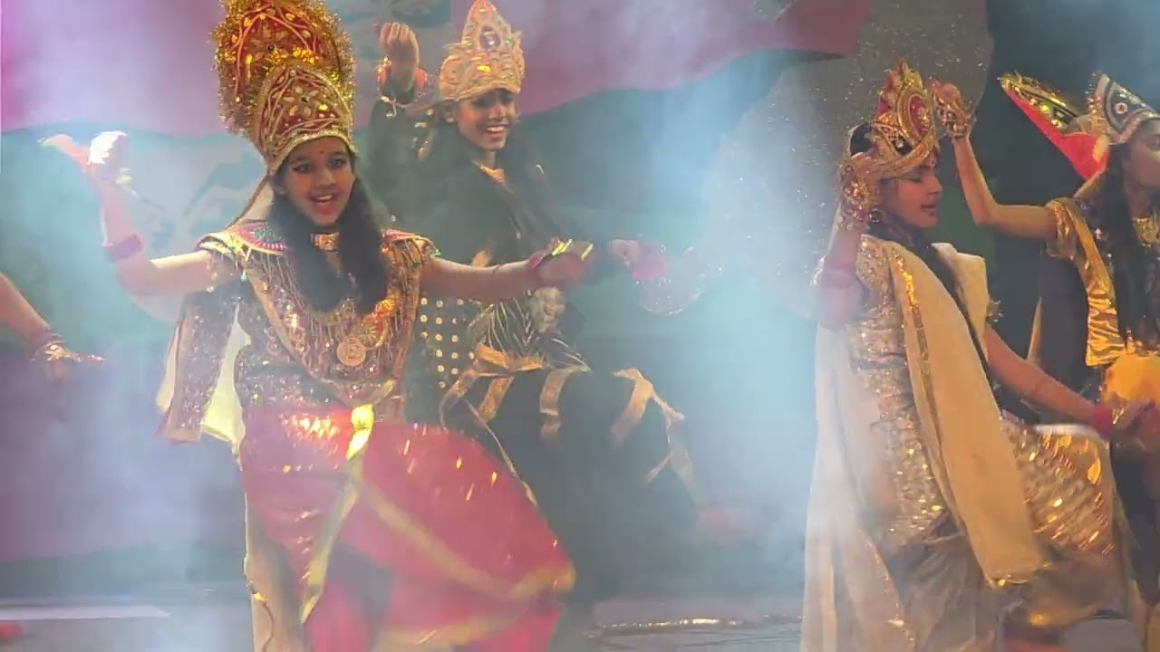 Dance performance at annual day function 