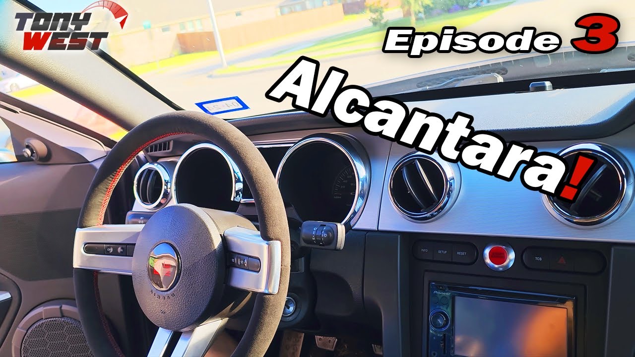 DIY How to Stitch Leather Steering Wheel Cover - Saleen S281 Series